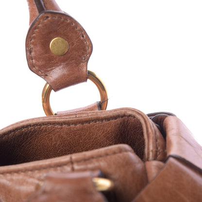 Miu Miu Vitello Lux Mini Bow Bag Brown 13 of 14