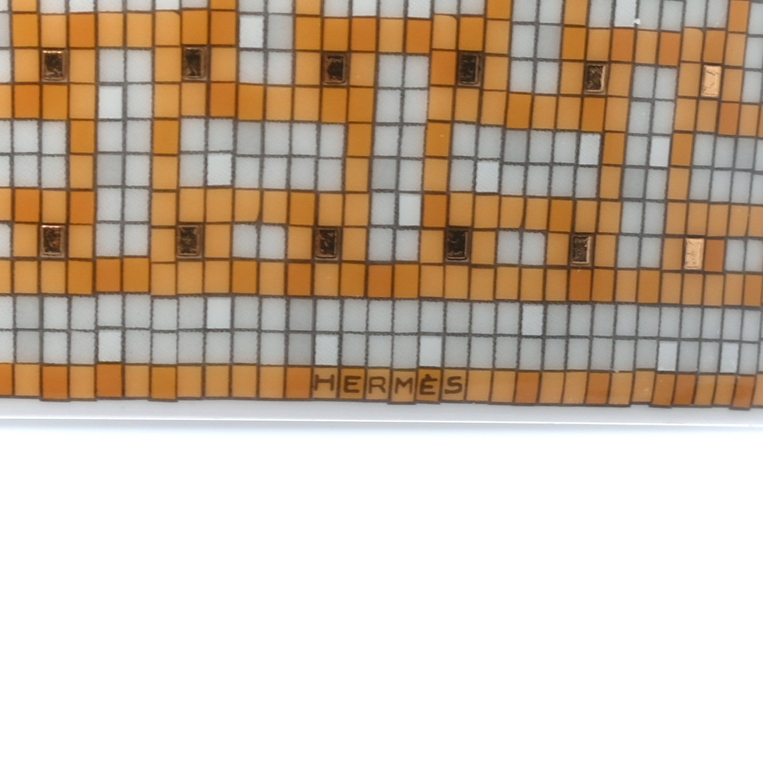 Hermes Porcelain 24 Gold Mosaique Teapot 5 of 7