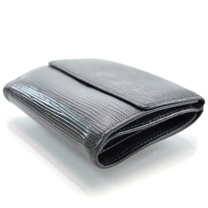 Louis Vuitton Epi Elise Wallet Black 3 of 9