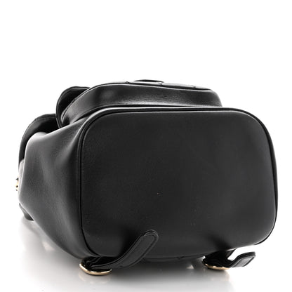 Chanel Lambskin Quilted Small Duma Drawstring Backpack Black 4 of 10