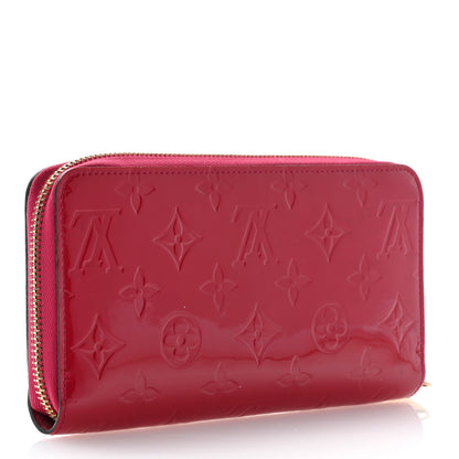 Louis Vuitton Vernis Zippy Wallet Fuchsia 3 of 12