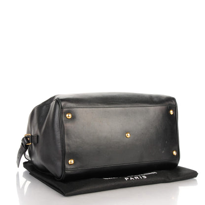 Saint Laurent Calfskin Classic Duffle 12 Black 4 of 11