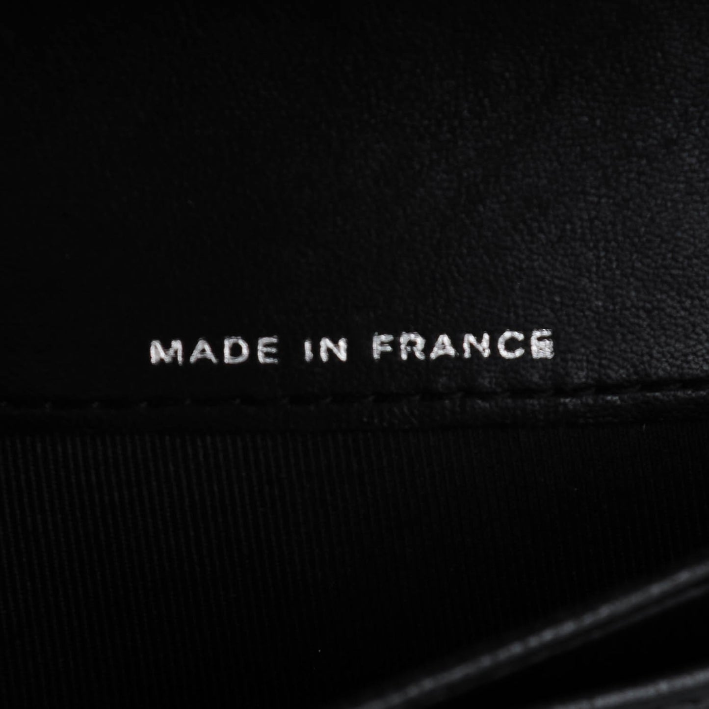 Lambskin Quilted Large Flap Wallet Black