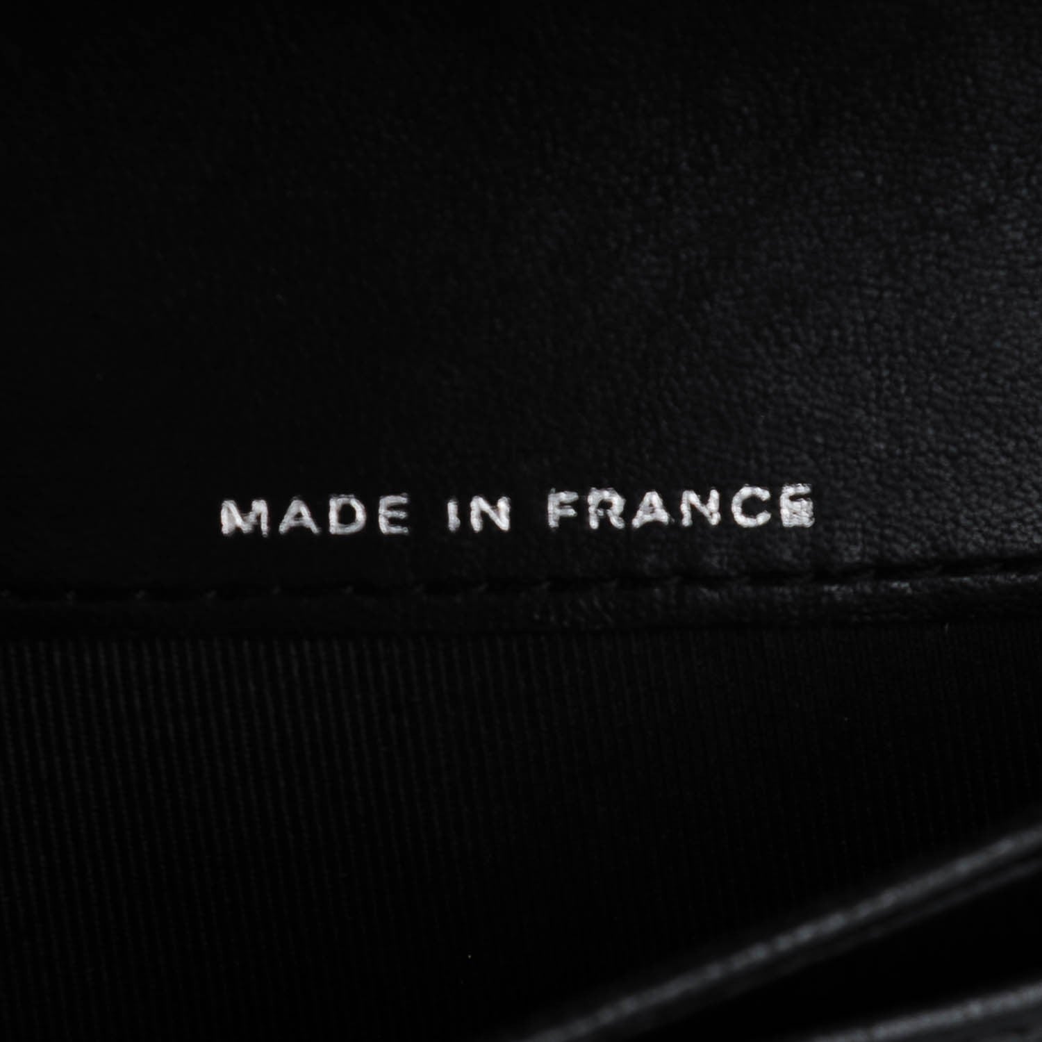 Chanel Lambskin Quilted Large Flap Wallet Black 7 of 8