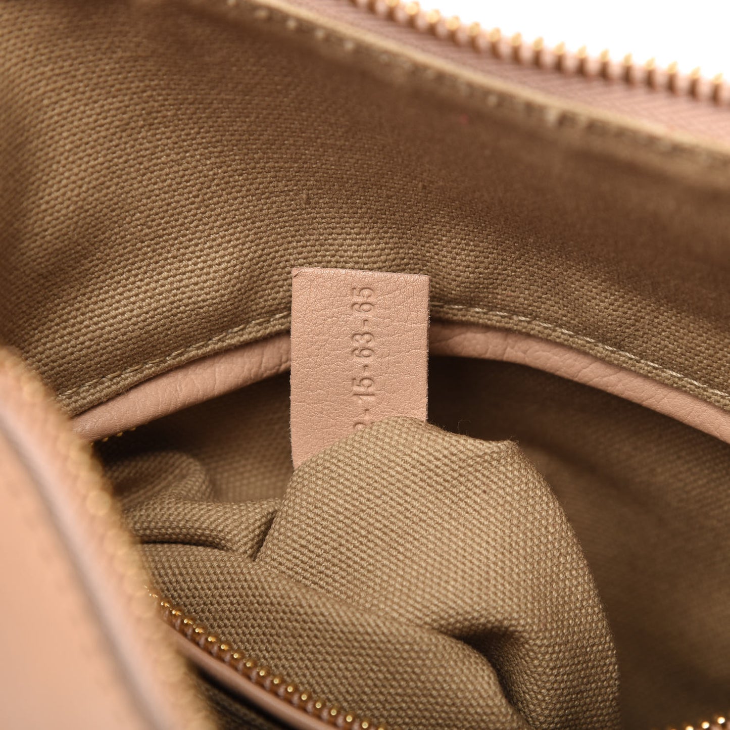 Calfskin Medium Marcie Nude Hobo Blondie Beige