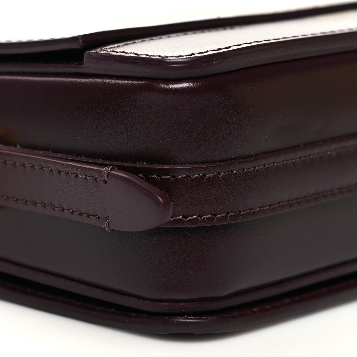 Burberry Smooth Calfskin Small Grace Bag Oxblood 9 of 10