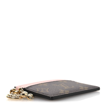Louis Vuitton Monogram LV Charms Card Holder Rose Ballerine 4 of 7