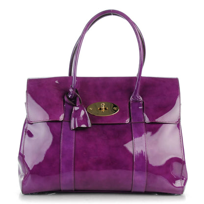 Mulberry Patent Bayswater Purple 1 of 7