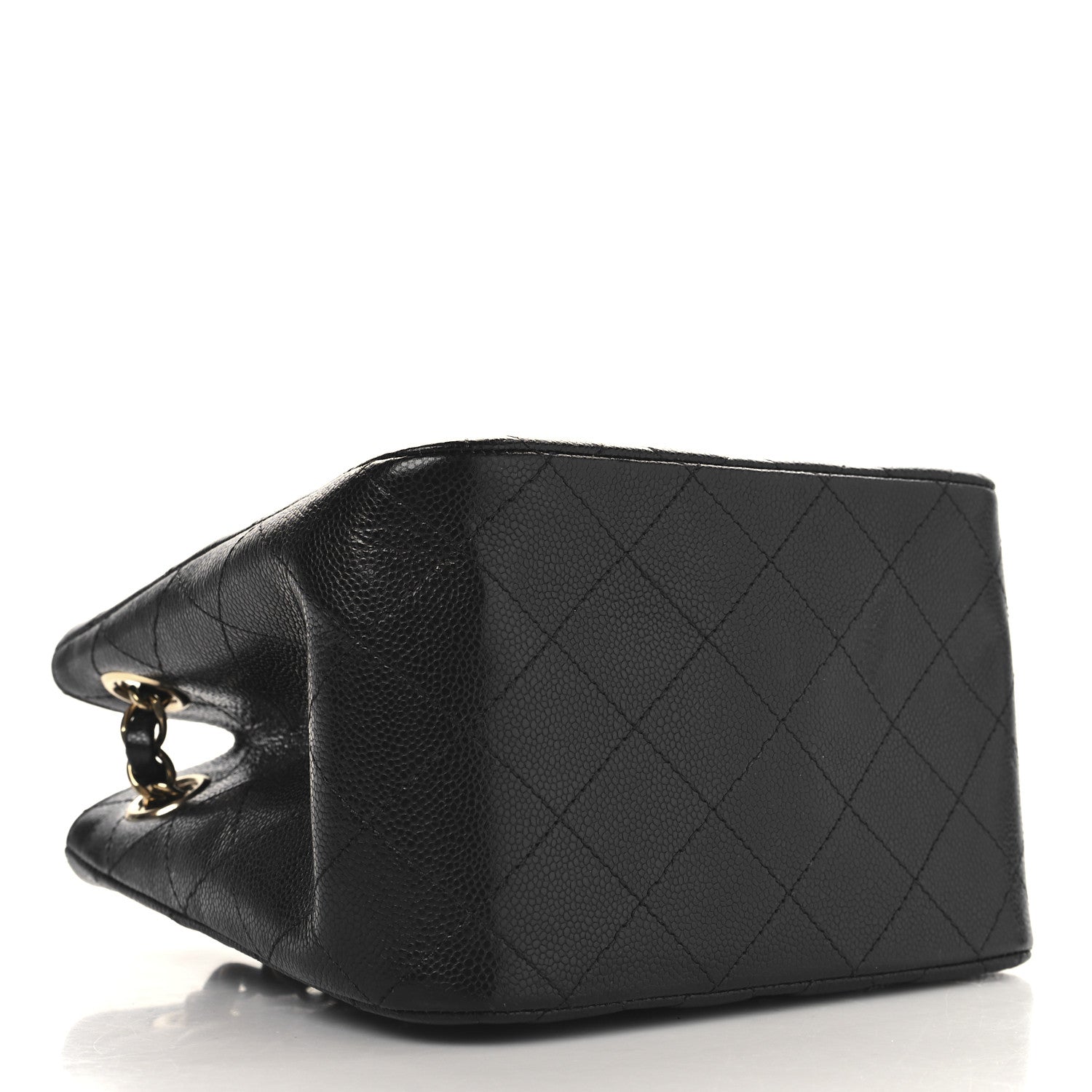 Chanel Caviar Quilted Mini Bucket Bag Black 4 of 10