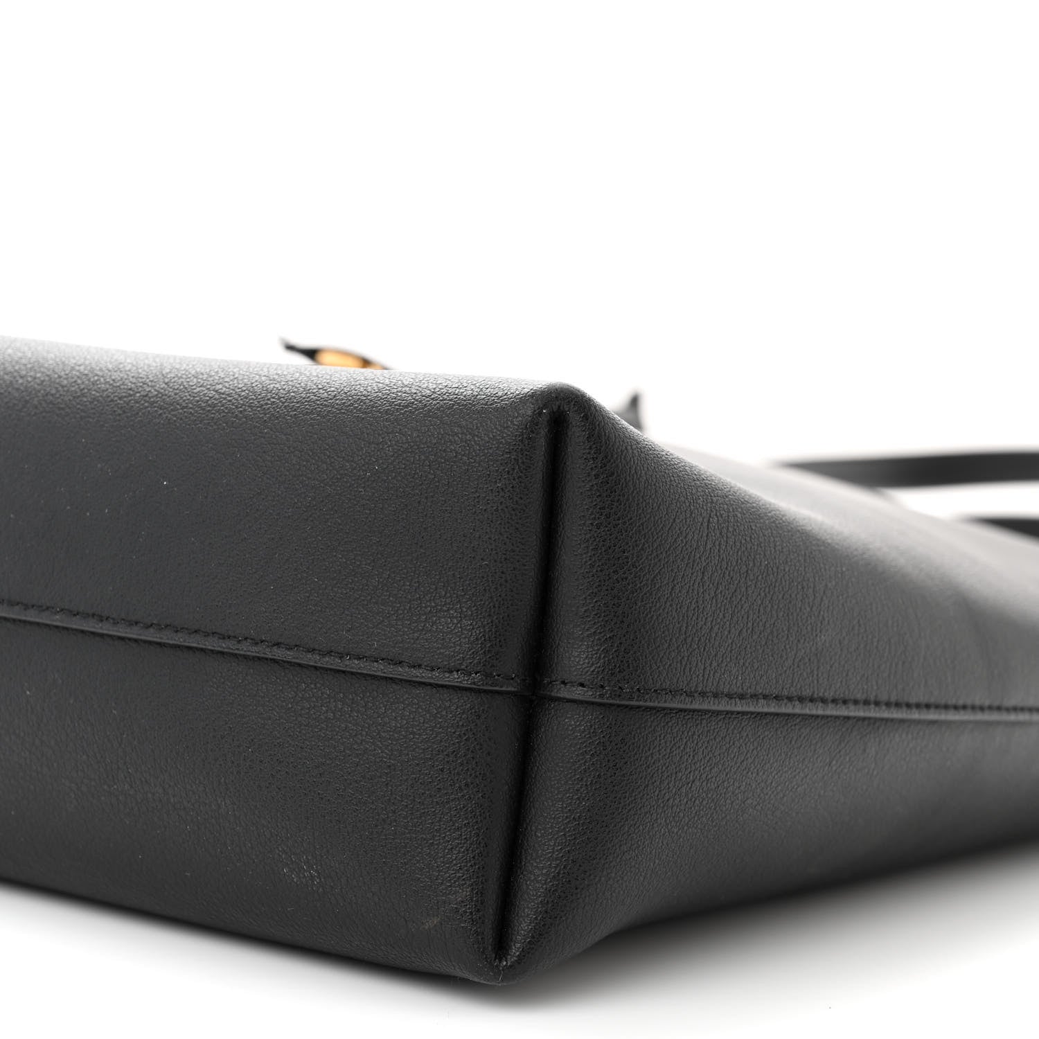 Saint Laurent Calfskin Medium Shopping Tote Black 11 of 12