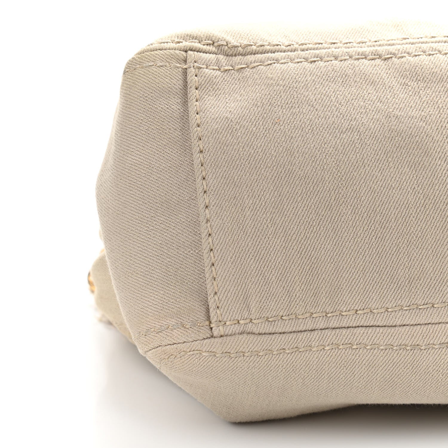 Prada Canapa Cinghiale Chain Flap Naturale Cuoio 9 of 12