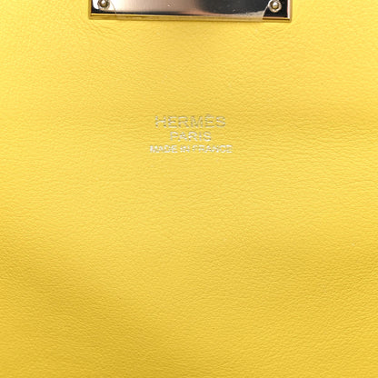 Hermes Swift Verso Toolbox 20 Etoupe Lime 6 of 10