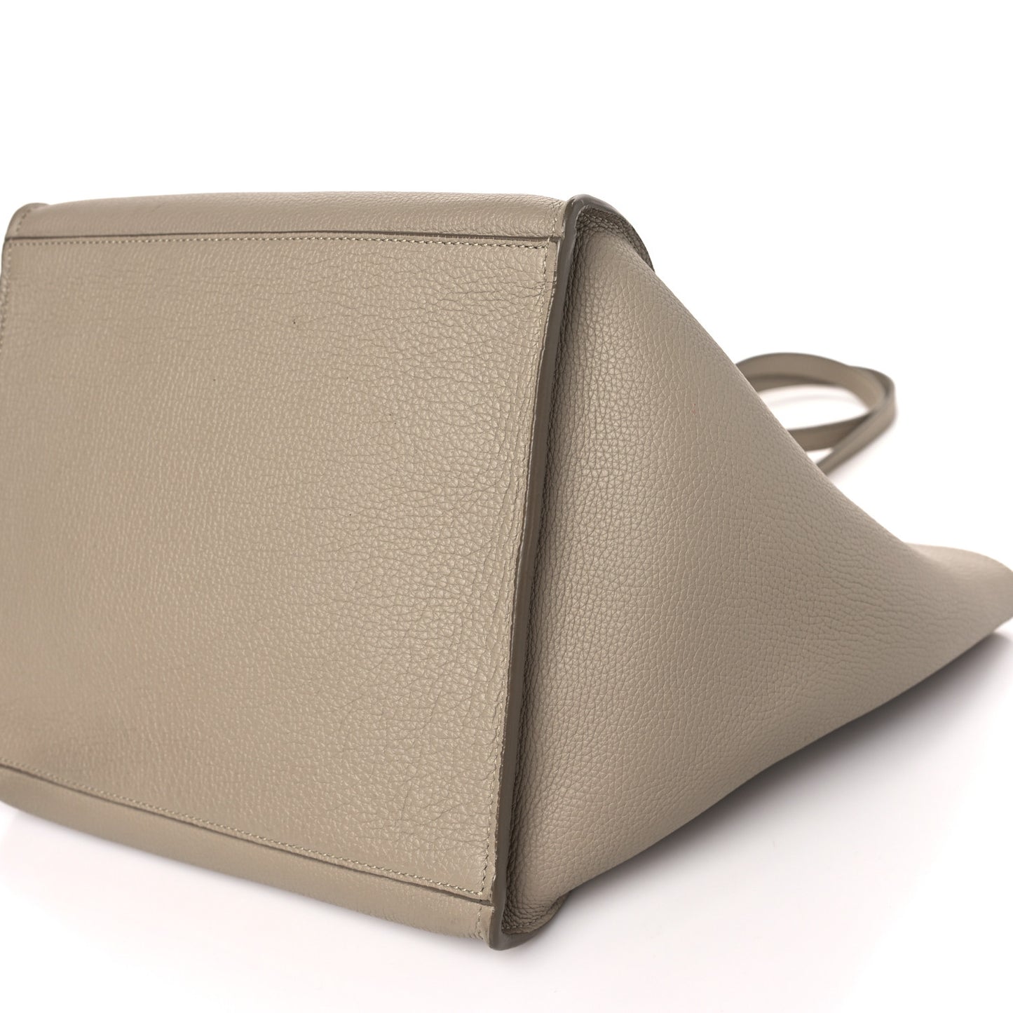Supple Grained Calfskin Small Big Bag Light Taupe