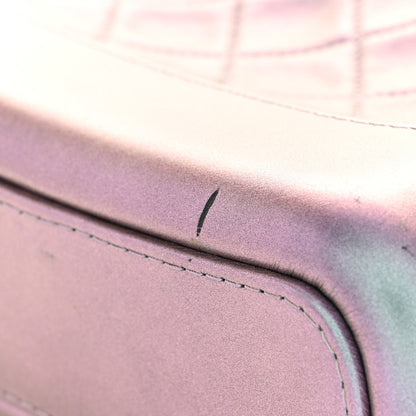 Chanel Iridescent Lambskin Calfskin Quilted Small Gabrielle Hobo Light Purple 11 of 13