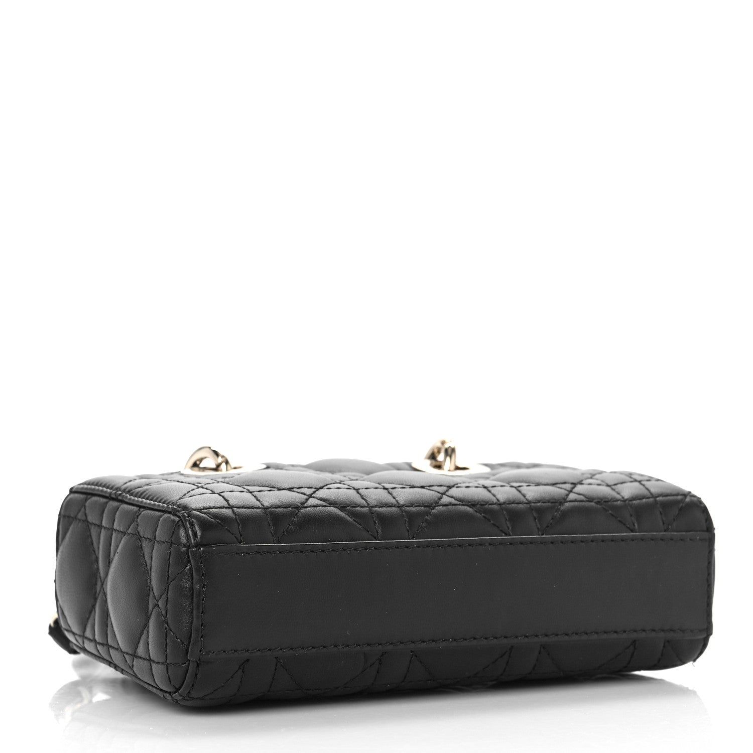 Christian Dior Lambskin Cannage Micro Lady D-Joy Black 4 of 9