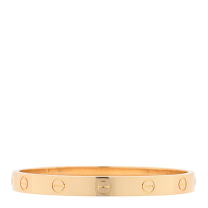 Cartier 18K Yellow Gold Love Bracelet 16 2 of 5