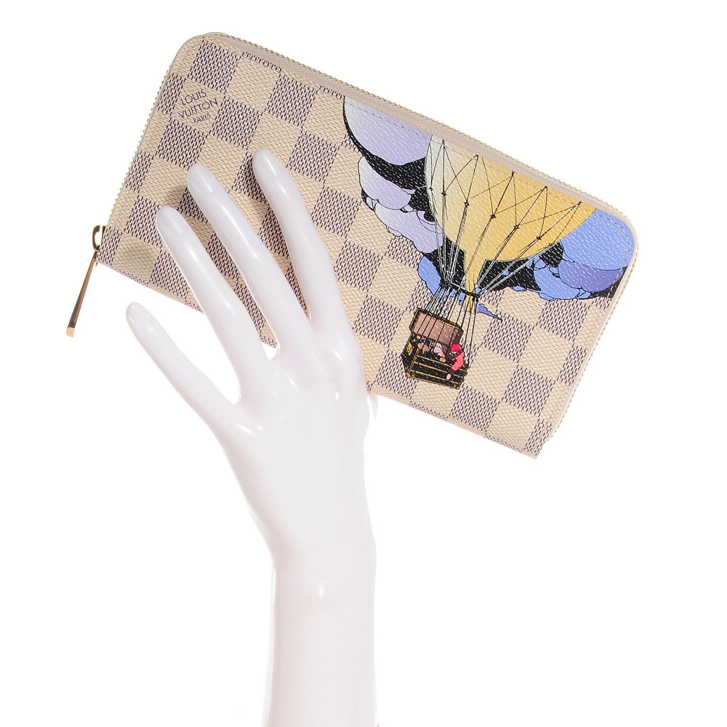 Damier Azur Illustre Zippy Wallet