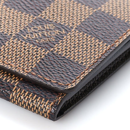 Louis Vuitton Damier Ebene Enveloppe Carte De Visite 8 of 8
