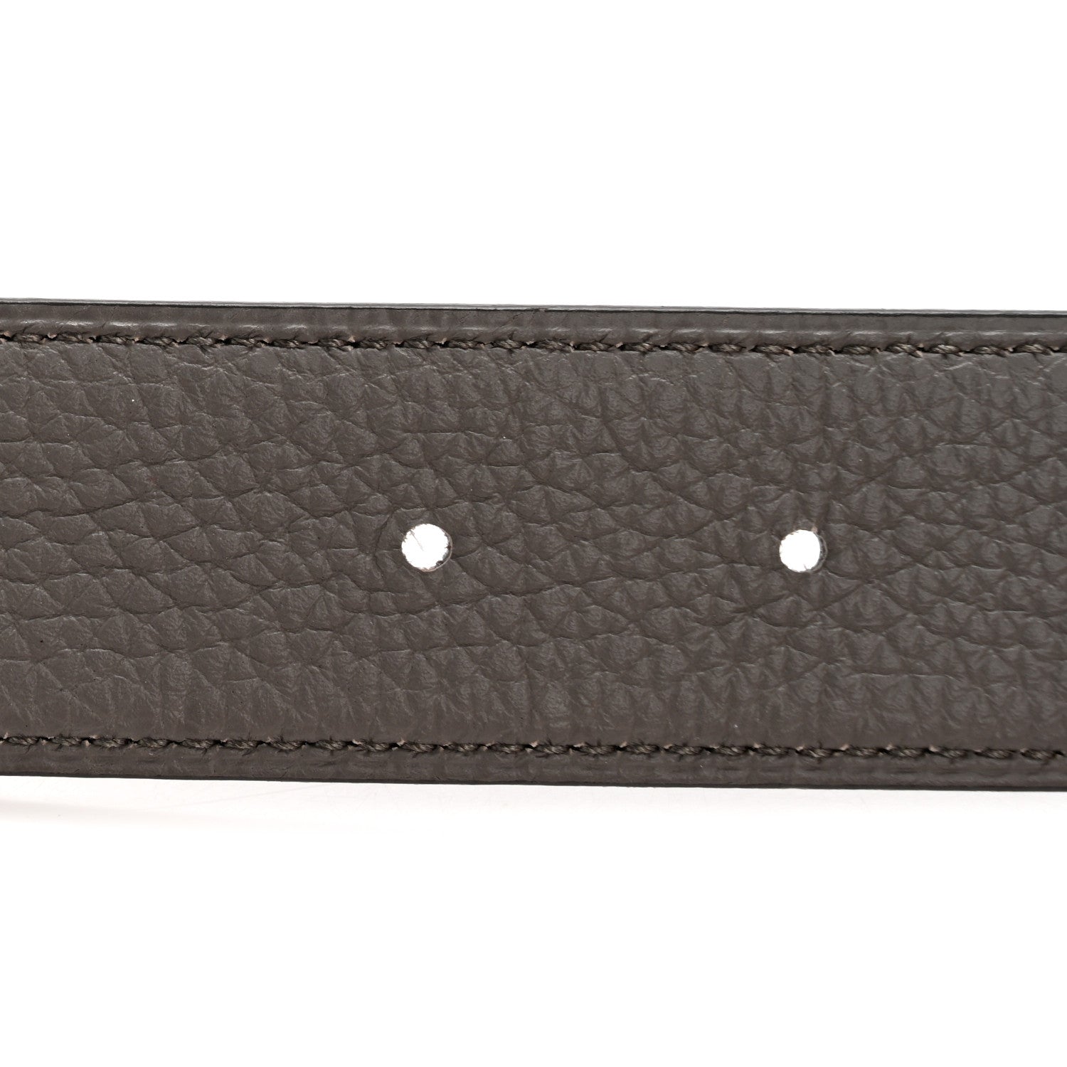 Hermes Box Togo 32mm H Belt 90 36 Black Etain 5 of 6