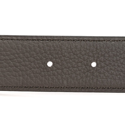 Hermes Box Togo 32mm H Belt 90 36 Black Etain 5 of 6