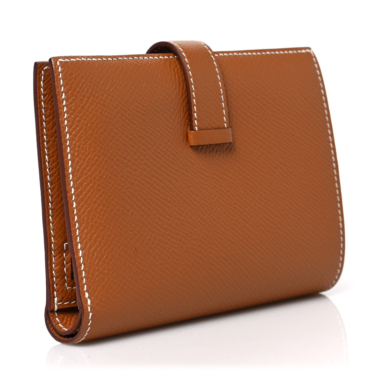 Epsom Bearn Compact Wallet Gold