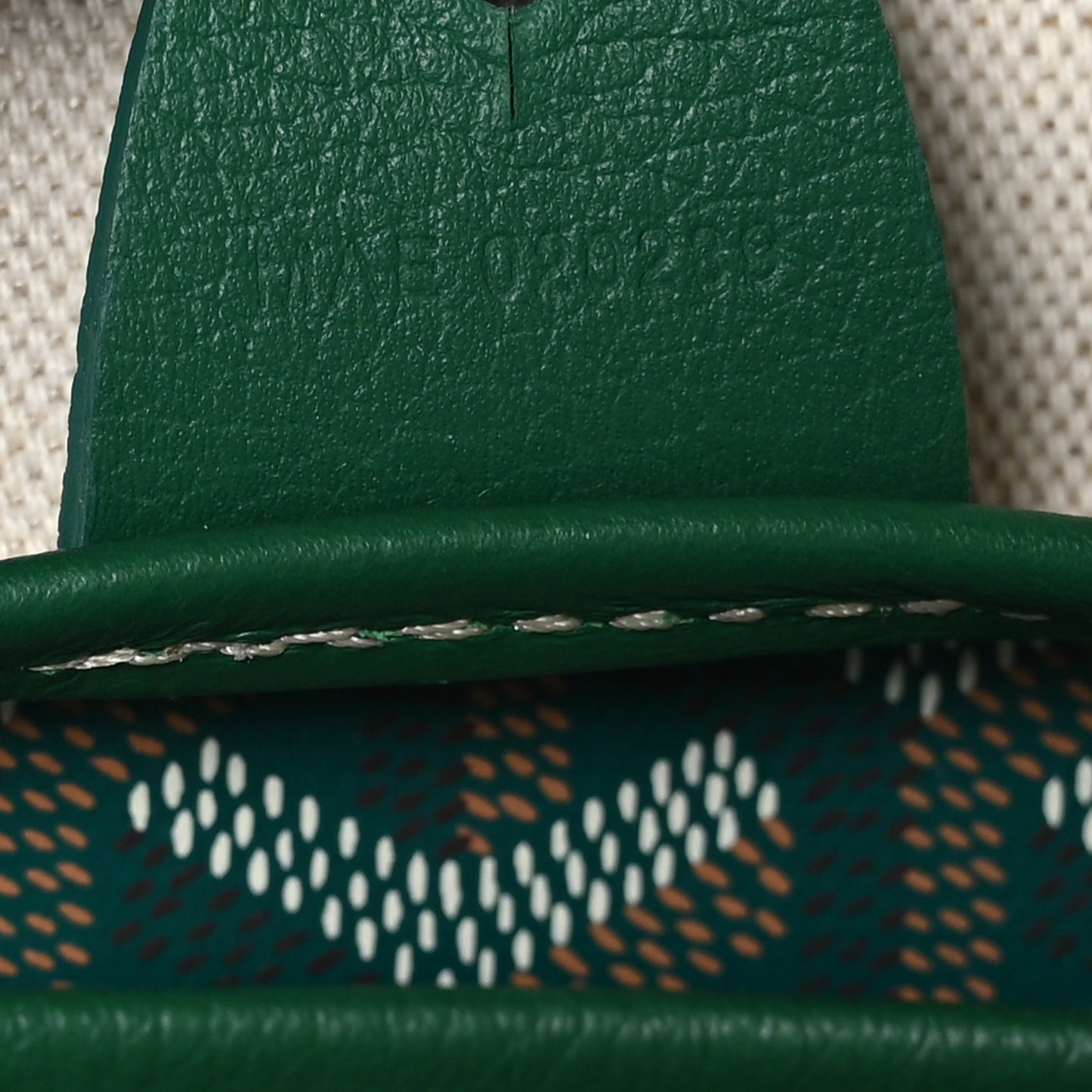 Goyardine Artois PM Green