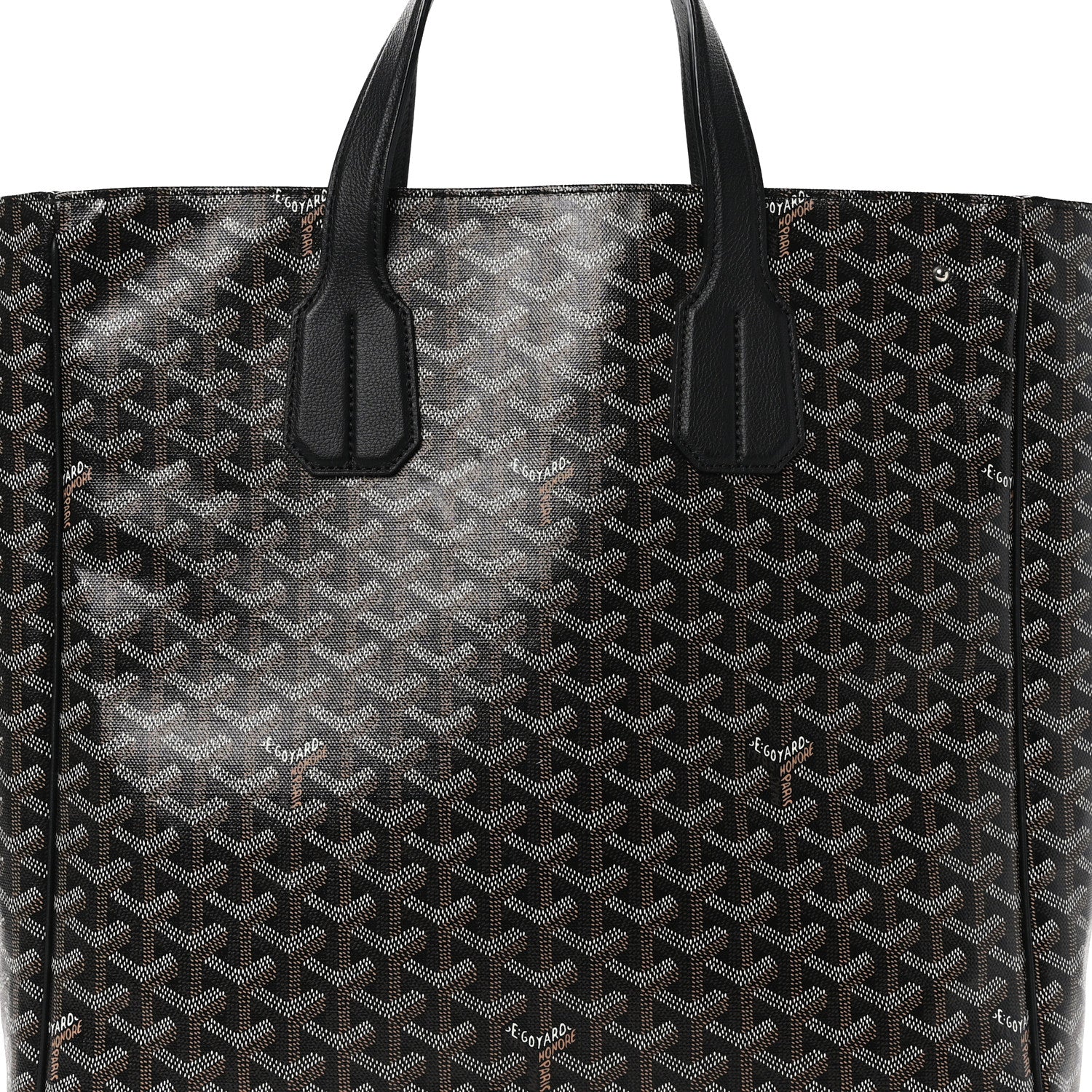 Goyard Goyardine Voltaire III Tote Black 8 of 10