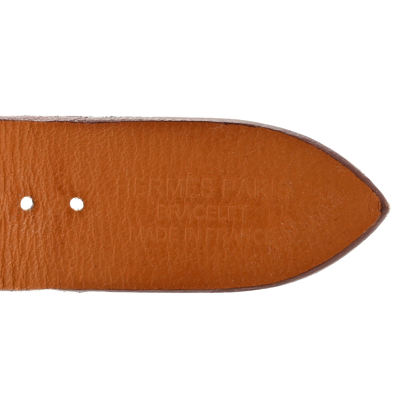 Barenia 41mm Gourmette Apple Watch Double Tour Strap Fauve