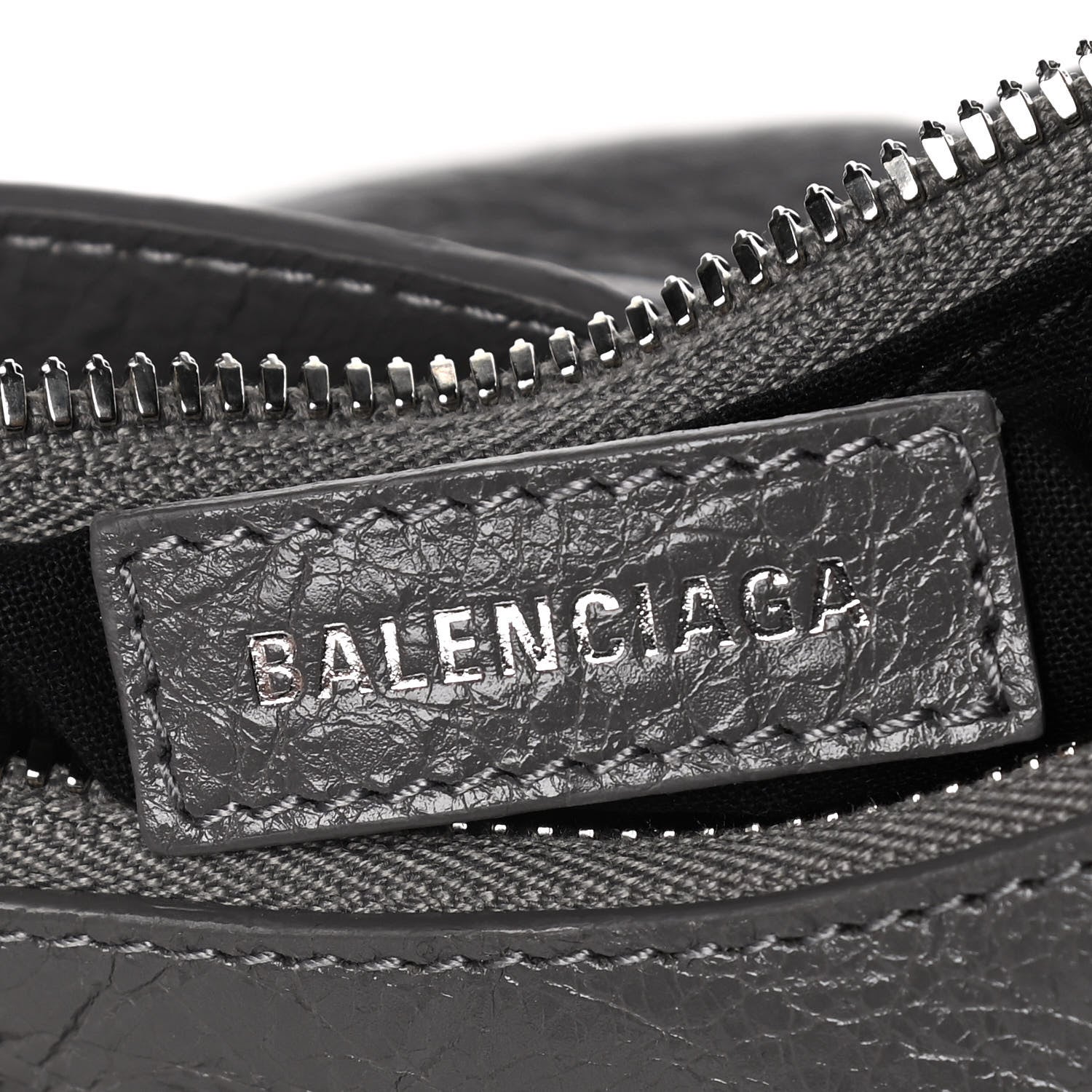 Balenciaga Agneau Arena Le Cagole Shoulder Bag XS Dark Grey 11 of 19