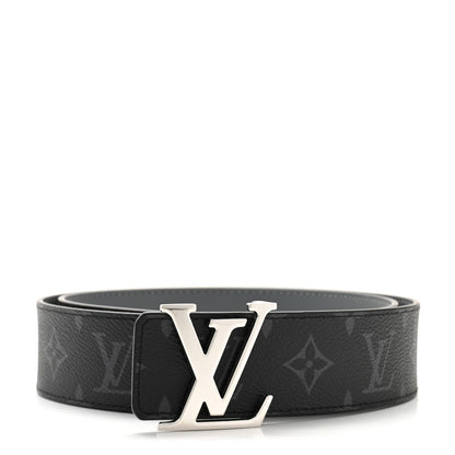 Louis Vuitton Monogram Eclipse 40mm LV Initiales Reversible Belt  85 34 1 of 5