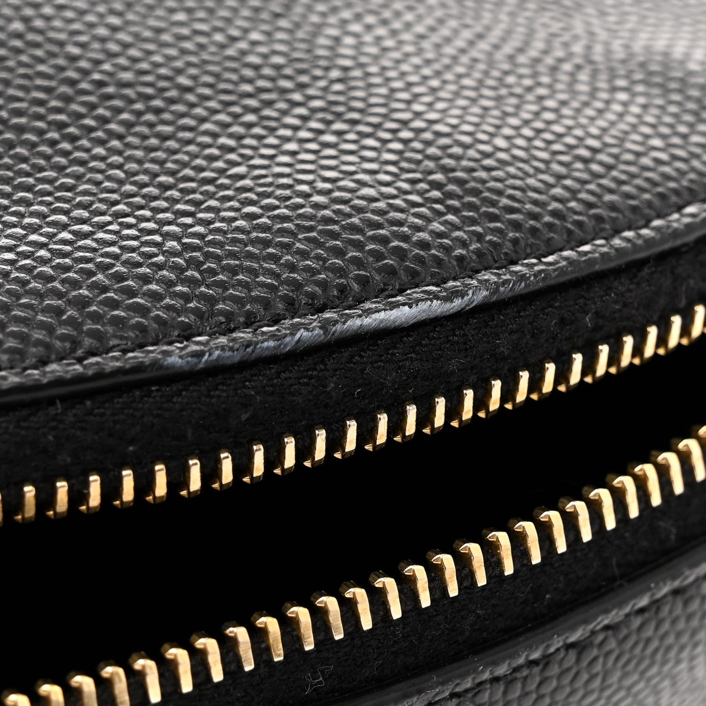 Grain De Poudre Monogram Belt Bag Black