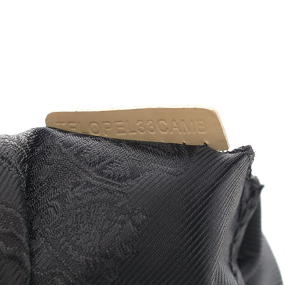 Burberry Nylon Quilted Patent Brook Hobo Beige 9 of 11