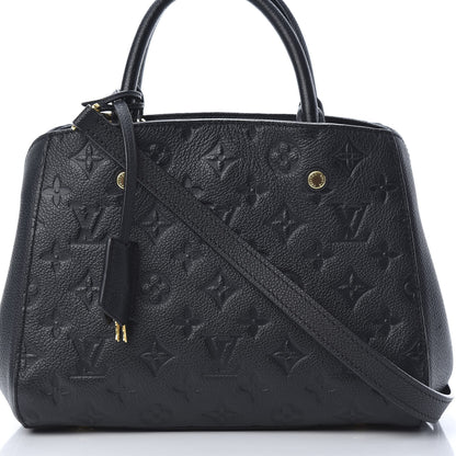 Louis Vuitton Empreinte Montaigne BB Black 8 of 10