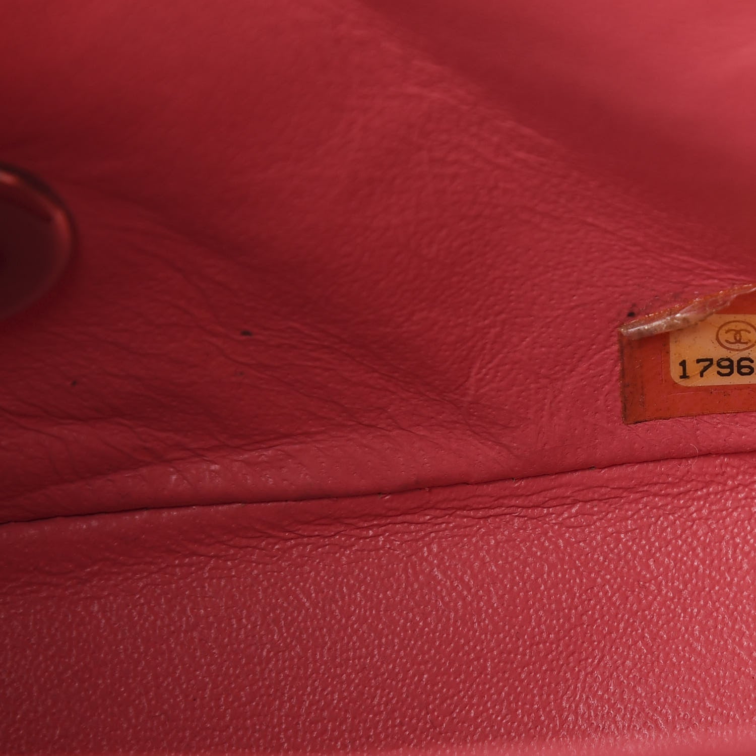 Chanel Patent Quilted Mini Square Flap Pink 10 of 11