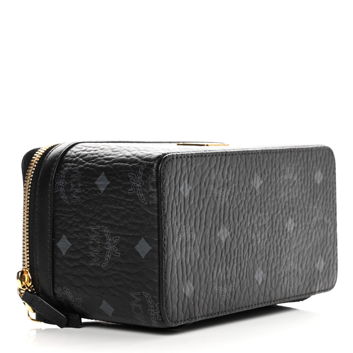 MCM Visetos Vanity Case Black 4 of 9