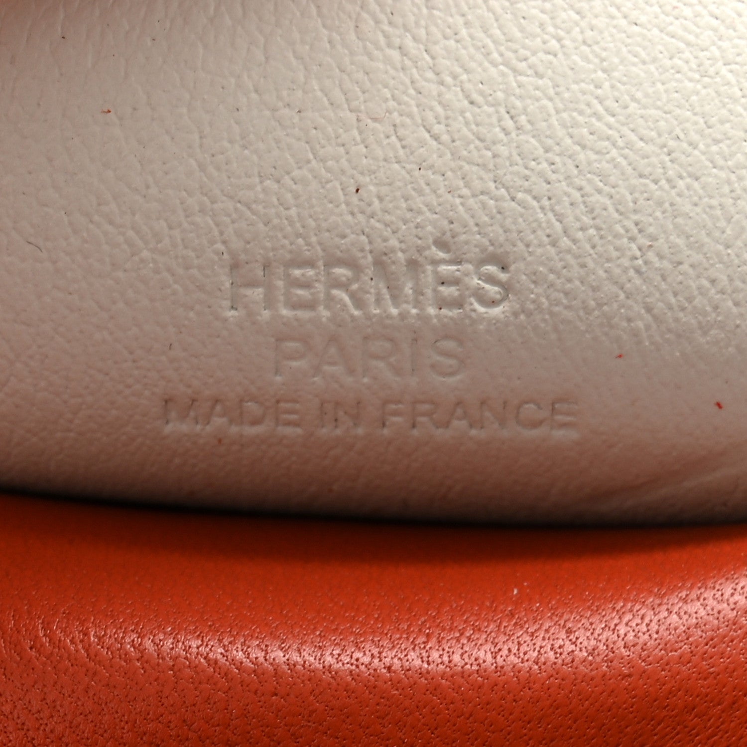 Hermes Milo Lambskin Grigri Rodeo Pegase Horse Bag Charm MM Orange Poppy Craie Terre Battue 4 of 5