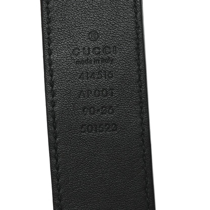 Gucci Calfskin Double G 40mm Belt 90 36 Black 3 of 6