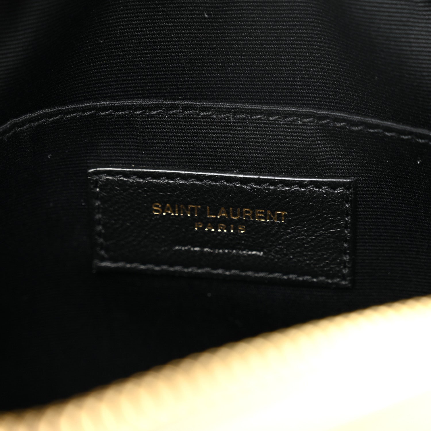 Saint Laurent Calfskin Matelasse Monogram Lou Camera Bag Crema Soft 4 of 11