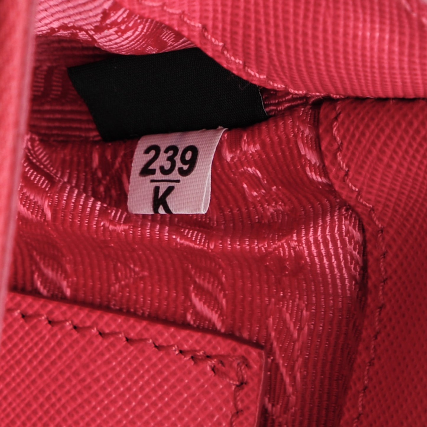 Saffiano Mini Galleria Double Zip Tote Peonia