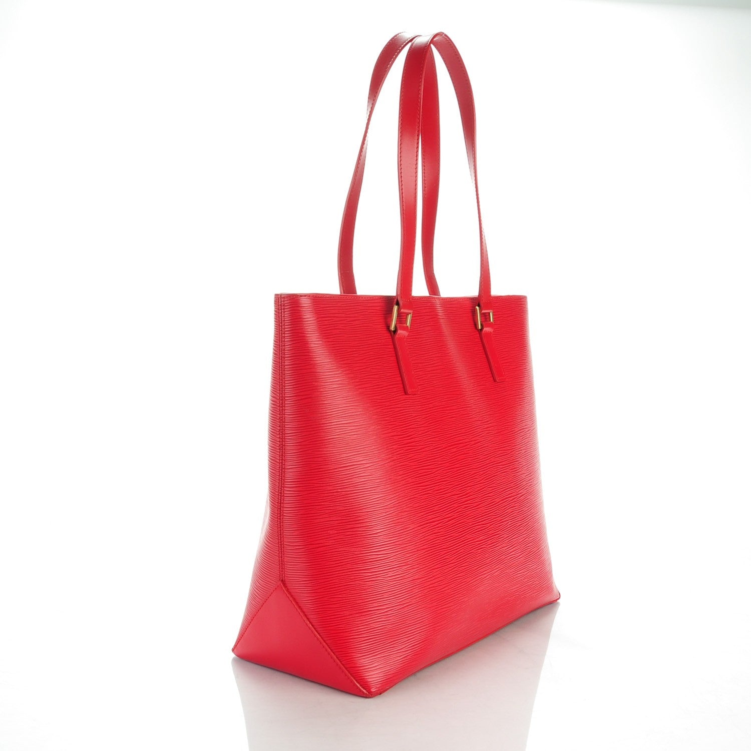 Louis Vuitton Epi Cabas Mezzo Rouge 3 of 7