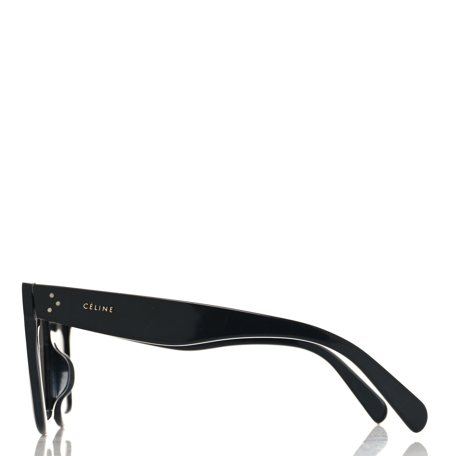 Celine Acetate Kim Sunglasses CL 41444/S Black 3 of 6