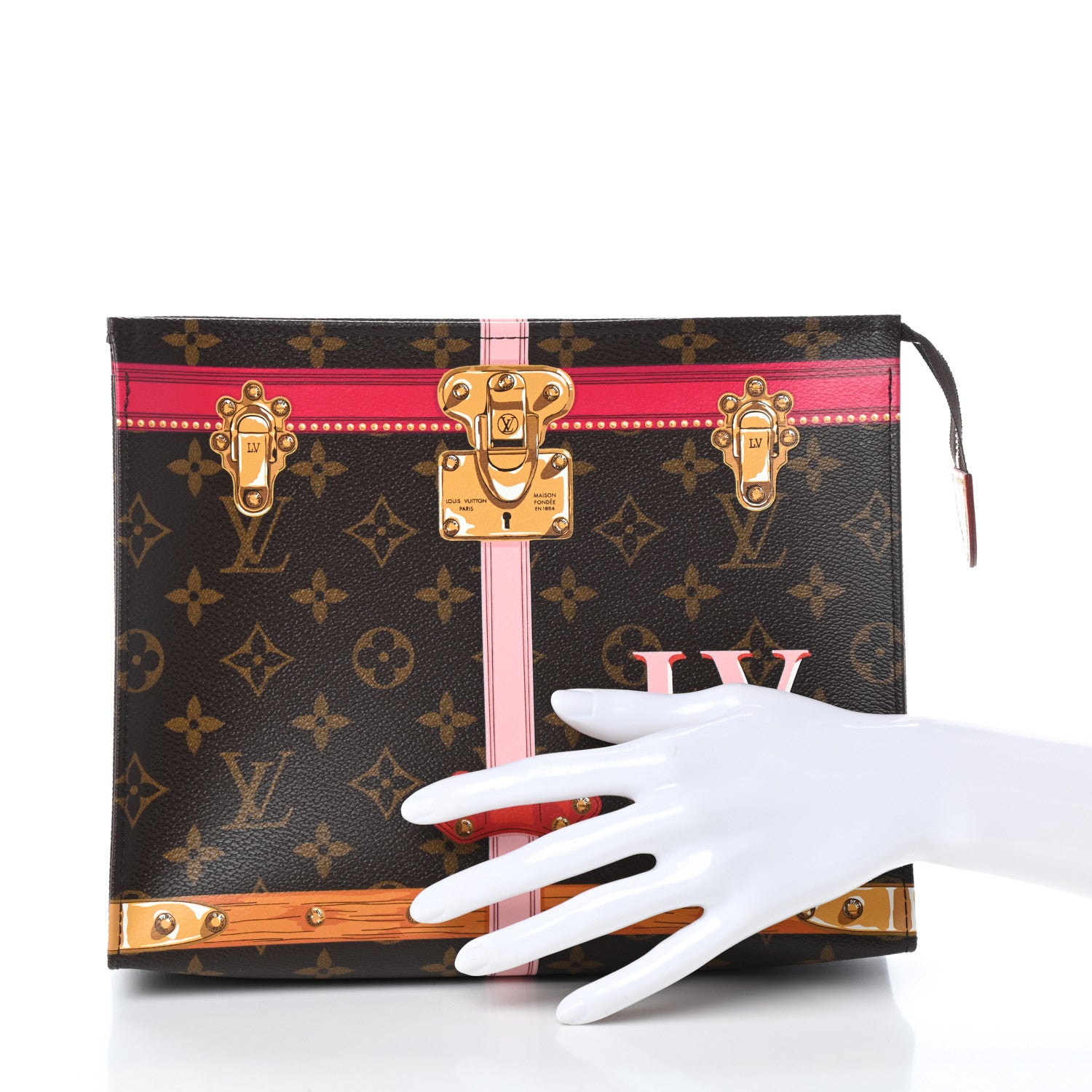 Louis Vuitton Monogram Summer Trunks Toiletry Pouch 26 2 of 6