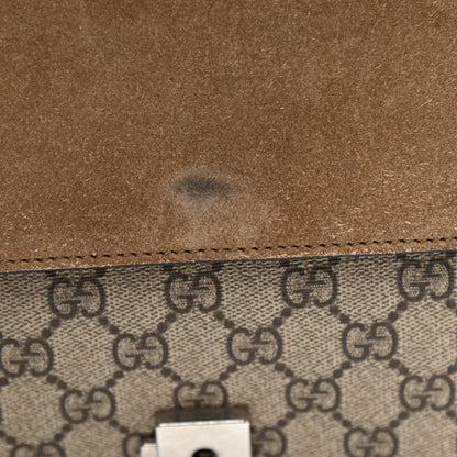 Gucci GG Supreme Monogram Medium Dionysus Shoulder Bag Taupe 10 of 11