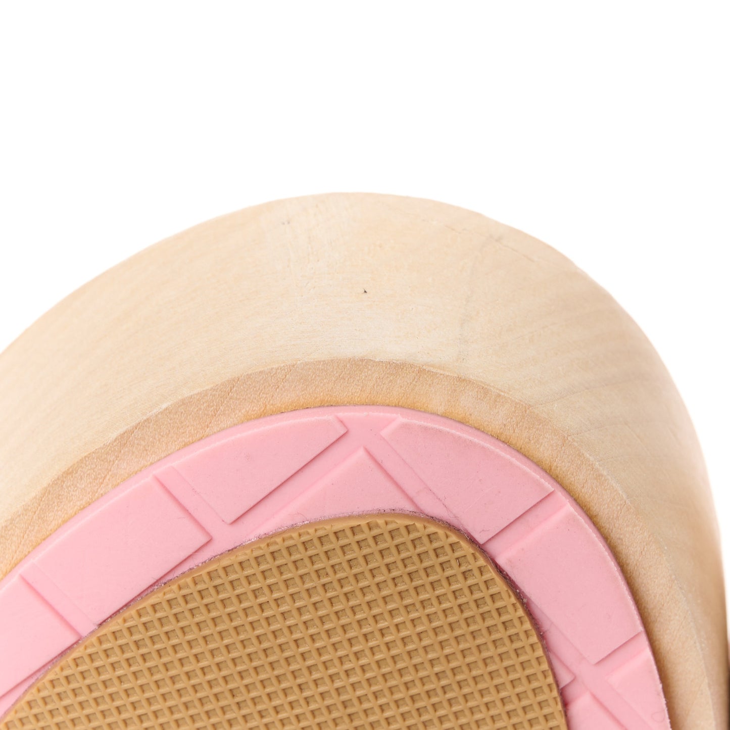 Lambskin CC Flat Slide Sandals 37 Pink