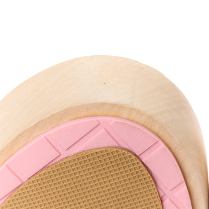 Chanel Lambskin CC Flat Slide Sandals 37 Pink 10 of 10