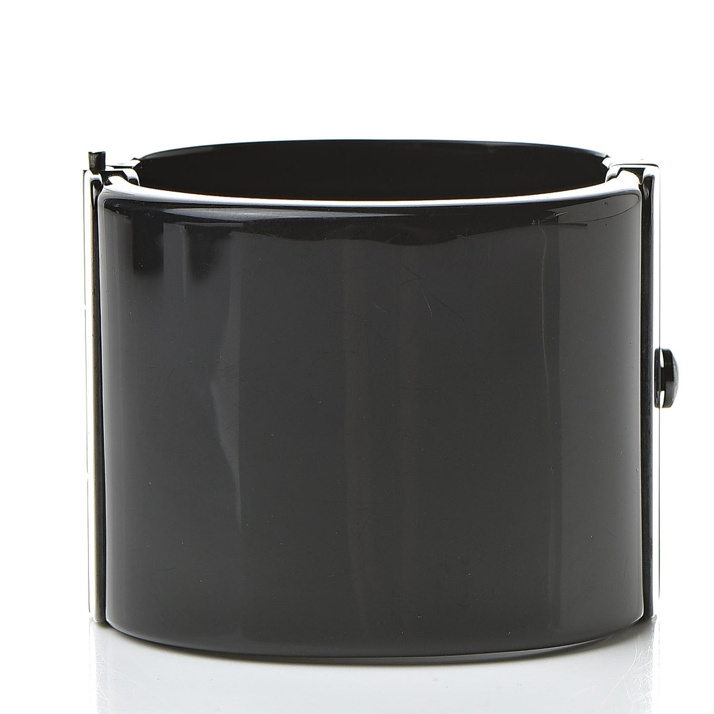 Resin Ruthenium Crystal CC Cuff Black