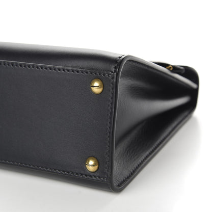 Christian Dior Calfskin Dioraddict Top Handle Black 9 of 10