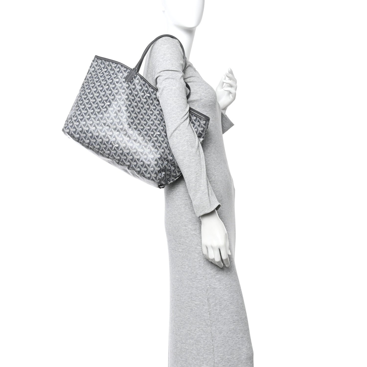 Goyard Goyardine Saint Louis PM Grey 2 of 11