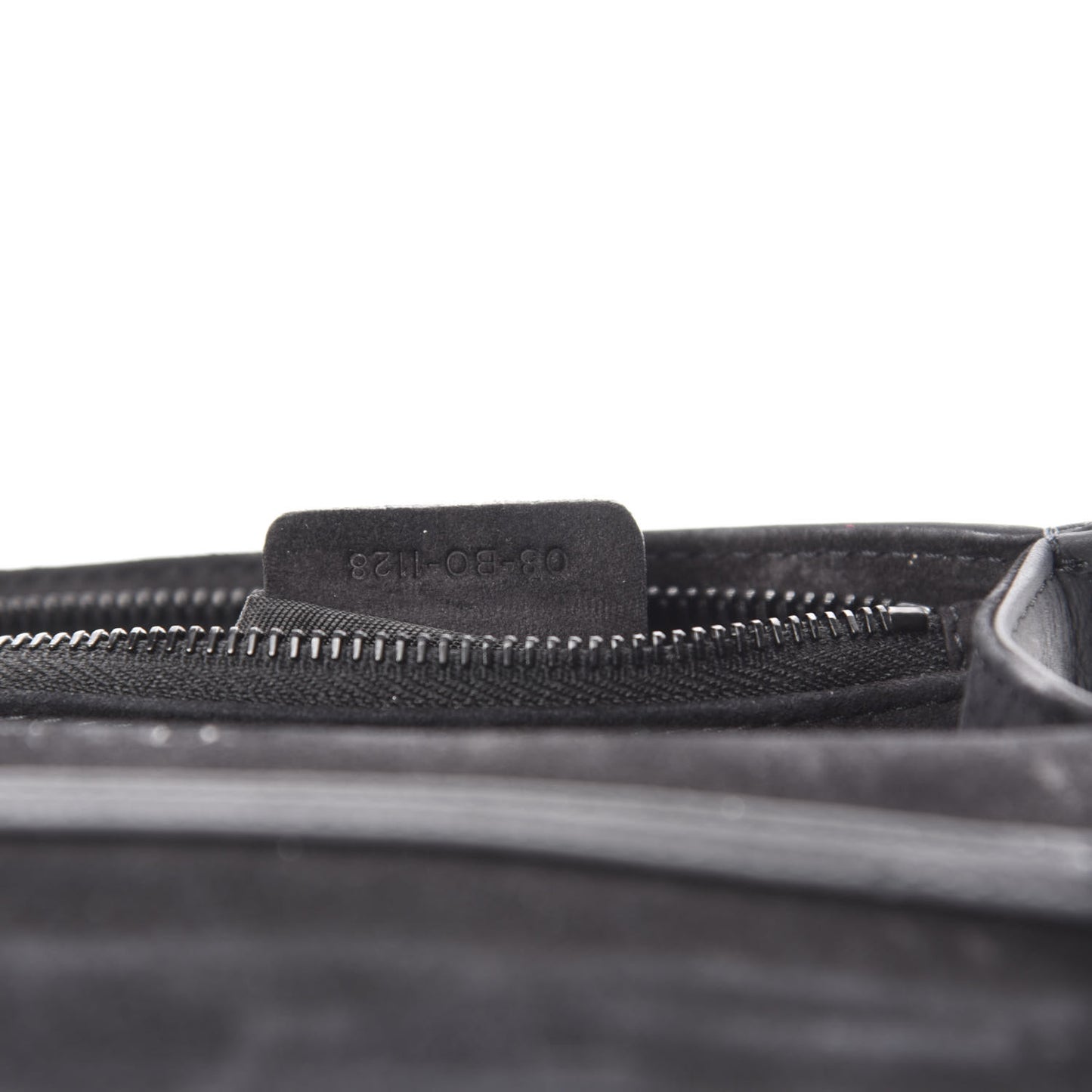 Ultra Matte Calfskin Diorama Wallet on Chain Pouch Black