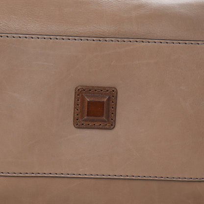 Gucci Calfskin Handmade Large Top Handle Bag Taupe 24 of 24